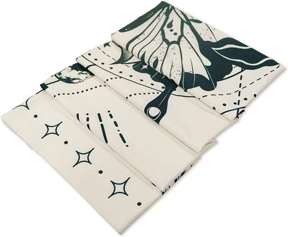 Lunerfex Boho Butterfly Tapestry Small Tapestry Tarot Tapestries Moon Phase Aesthetic Tapestries