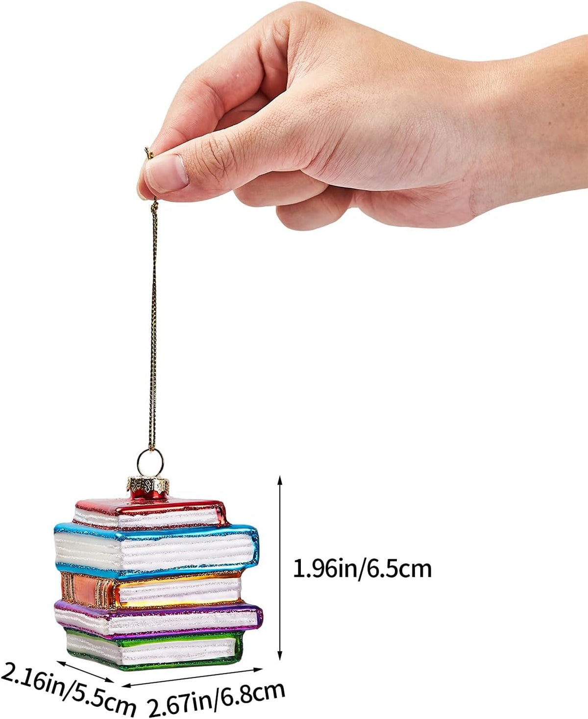 Hanging Christmas Ornaments, 2025 Glass Blown Christmas Tree Ornaments, Christmas Tree Decorations
