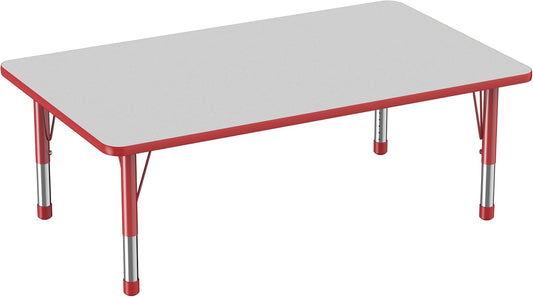 Factory Direct Partners FDP Rectangle Activity School and Classroom Kids Table (36 x 60 inch)