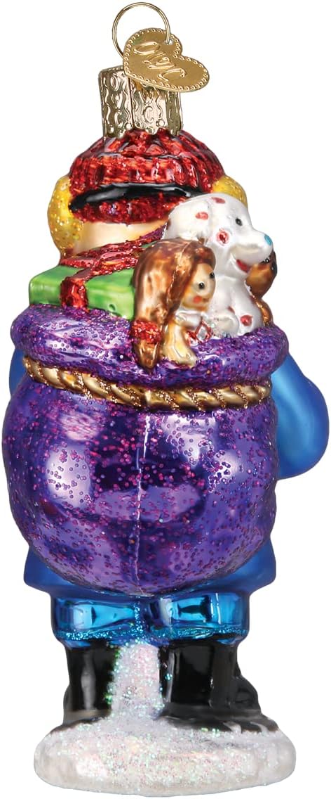 Old World Christmas Rudolph The Red-Nosed Reindeer Yukon Cornelius Glass Blown Ornament for