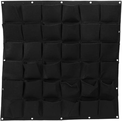 Ogrmar 36 Pockets Vertical Wall Garden Planter Plant Grow Bag for Flower Vegetable for