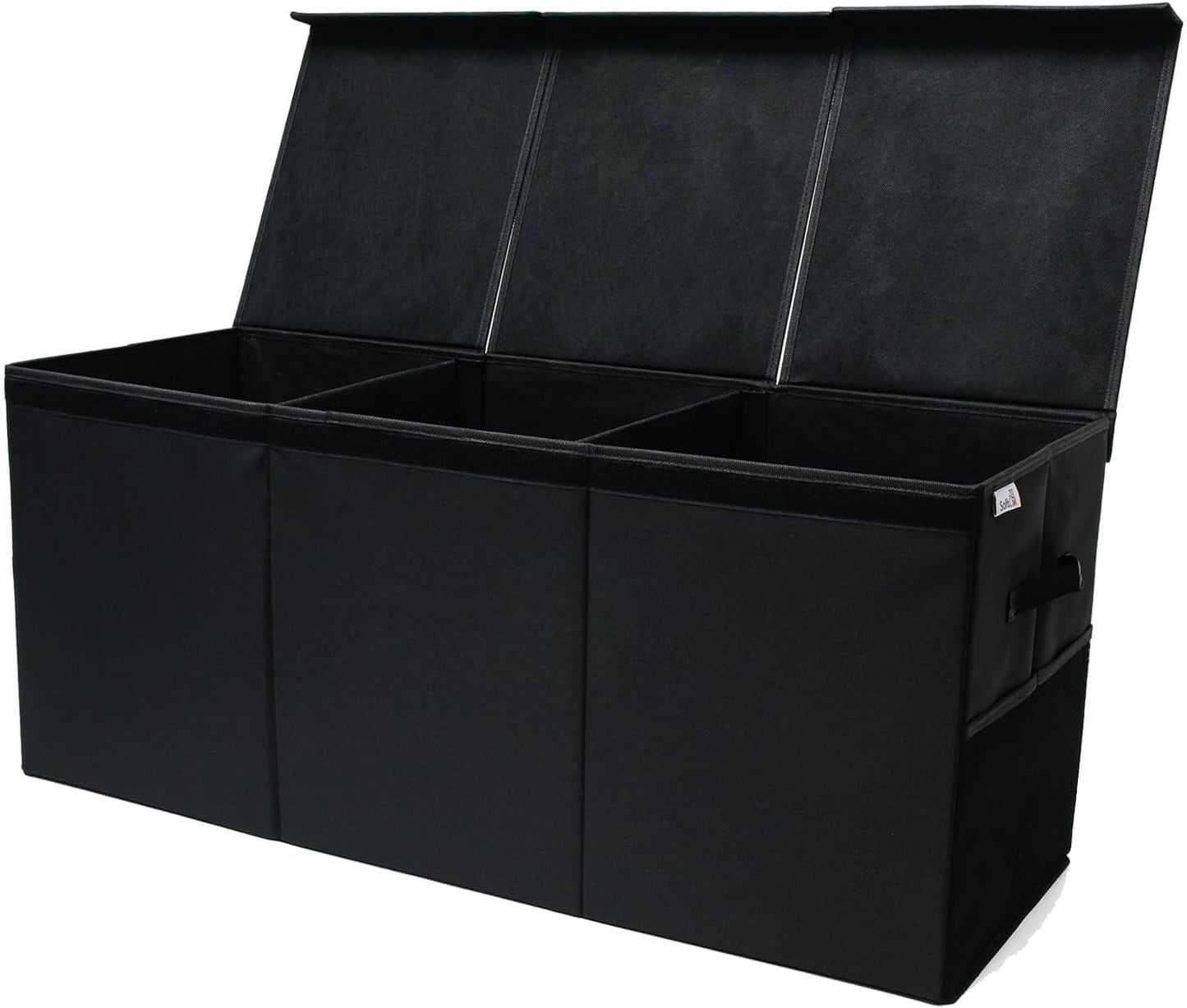 Extra Large Toy Storage Organizer with Lid - Sturdy, Collapsible Toy Chest Storage Box Design