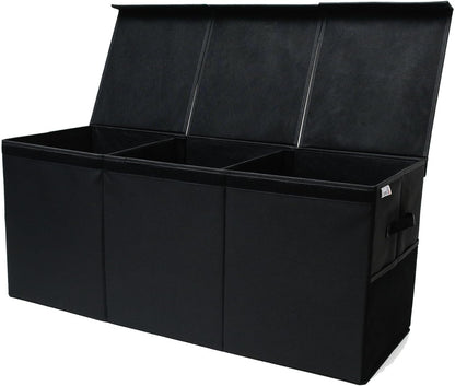 Extra Large Toy Storage Organizer with Lid - Sturdy, Collapsible Toy Chest Storage Box Design