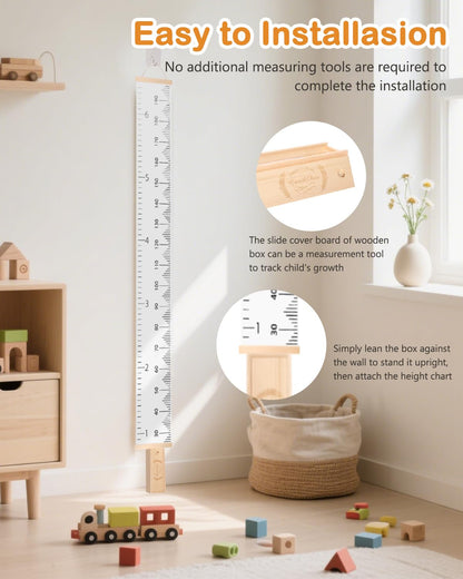 Height Chart for Kids Growth Chart for Wall Kids Height Wall Chart Kids Growth Chart Wall with