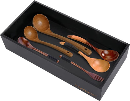 Bamboo Drawer Organizer - Kitchen Utensil Organizer Silverware Tray Cutlery Holder，Office Desk