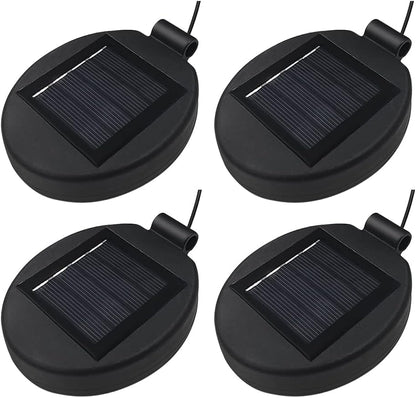 Solar Lantern Top LED Panel Lantern Lid Lights Replacement Part for Outdoor Flower DIY Solar Flower