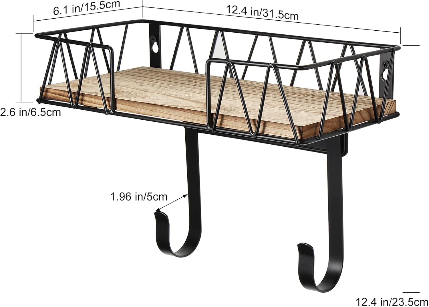 TJ.MOREE Ironing Board Holder Wall Mount - Laundry Room Iron and Ironing Board Hanger Laundry Room