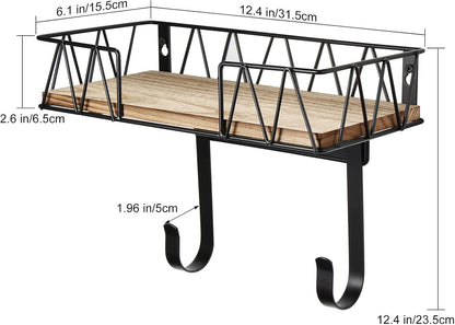 TJ.MOREE Ironing Board Holder Wall Mount - Laundry Room Iron and Ironing Board Hanger Laundry Room