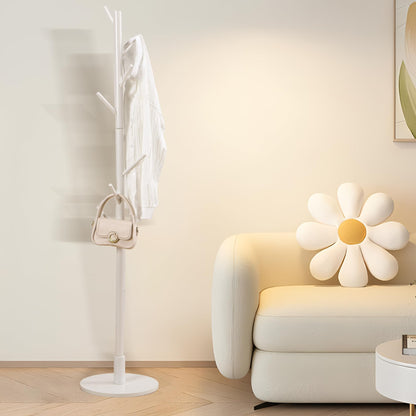 VECELO Coat Rack Freestanding, Entryway Hanger Stand, Umbrella Holder, Hall Tree With Hooks, Floor