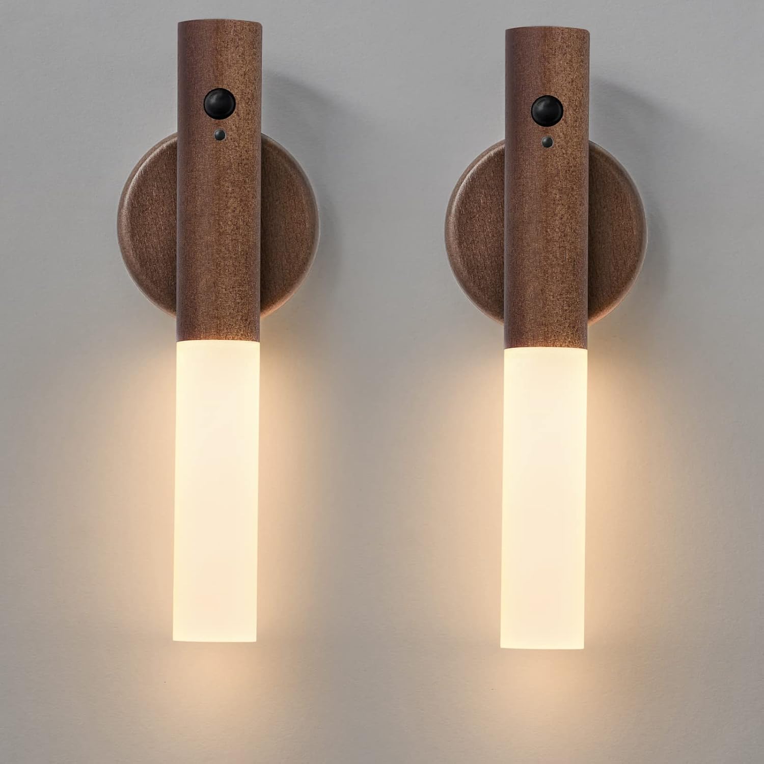 Montford Wall Sconces Set of Two Battery Operated, Motion Sensor Night Light Magnetic Wall Light
