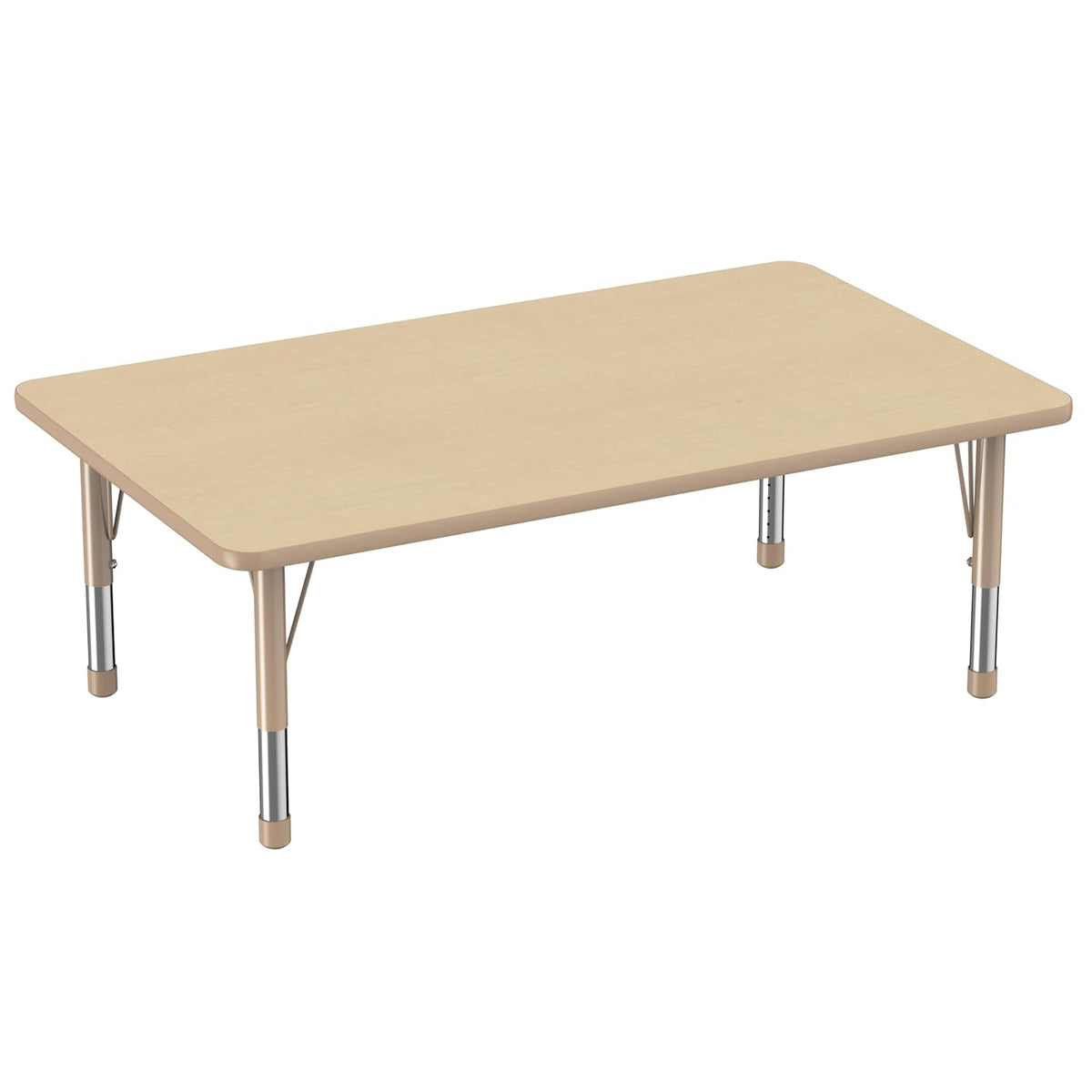 Factory Direct Partners FDP Rectangle Activity School and Classroom Kids Table (36 x 60 inch)