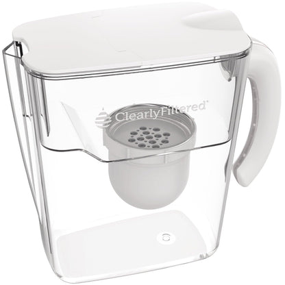 Clearly Filtered No.1 Filtered Water Pitcher/Updated Model/Targets 365+ Contaminants e.g. Fluoride