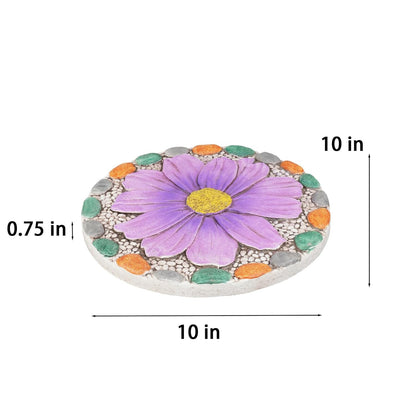 Outdoor Garden Decor Stepping Stones - Outside Garden Yard Decorative Stones Gifts for Women Garden
