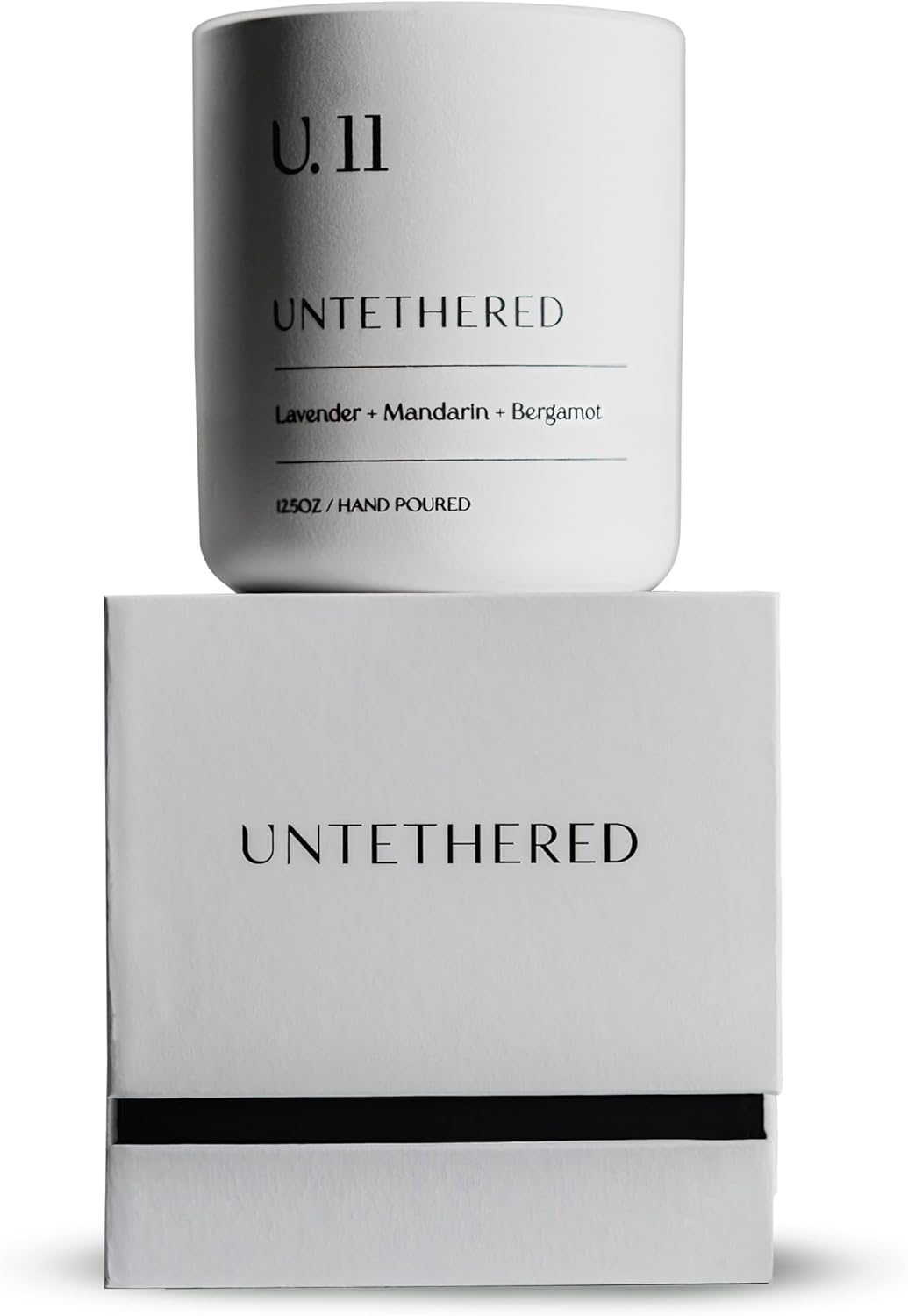 U.11 Luxury Scented Candle – Lavender, Mandarin & Cedarwood | Hand-Poured in USA w/ 100% Natural