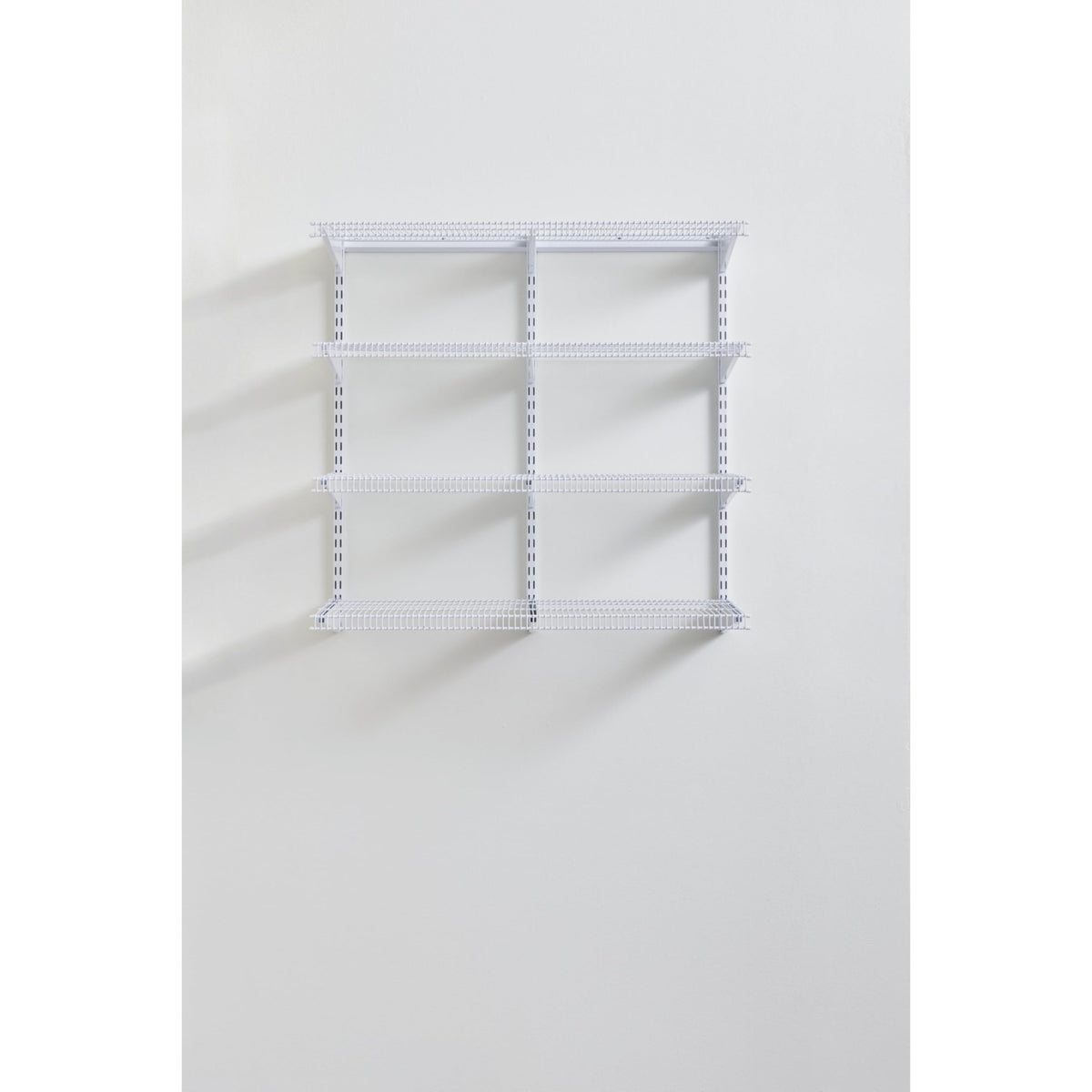 Rubbermaid 36" Pantry Organization Shelf System Direct Wall Mount 4 Shelves and Mounting Hardware
