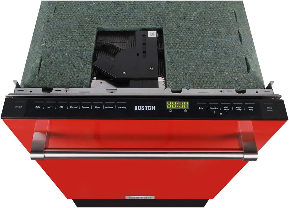Large Capacity 24 inch Top Control Built-In Dishwasher with Third Rack ??ENERGY STAR Certified