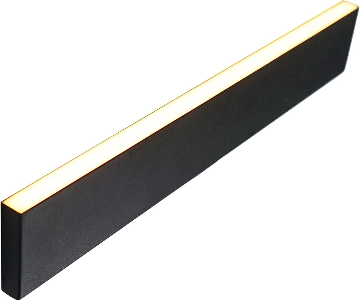 LUMENGY Paver Light Slim 0.5x16 Inch Glare-Free 2700K Warm White, Steel Brick Lighting for Pavers