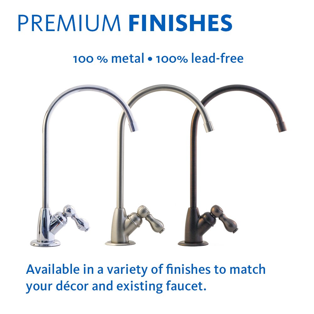 Aquasana Under Sink Water Filter System - Reduces PFAS, Lead, & Chlorine in Drinking Water - Under