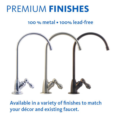 Aquasana Under Sink Water Filter System - Reduces PFAS, Lead, & Chlorine in Drinking Water - Under