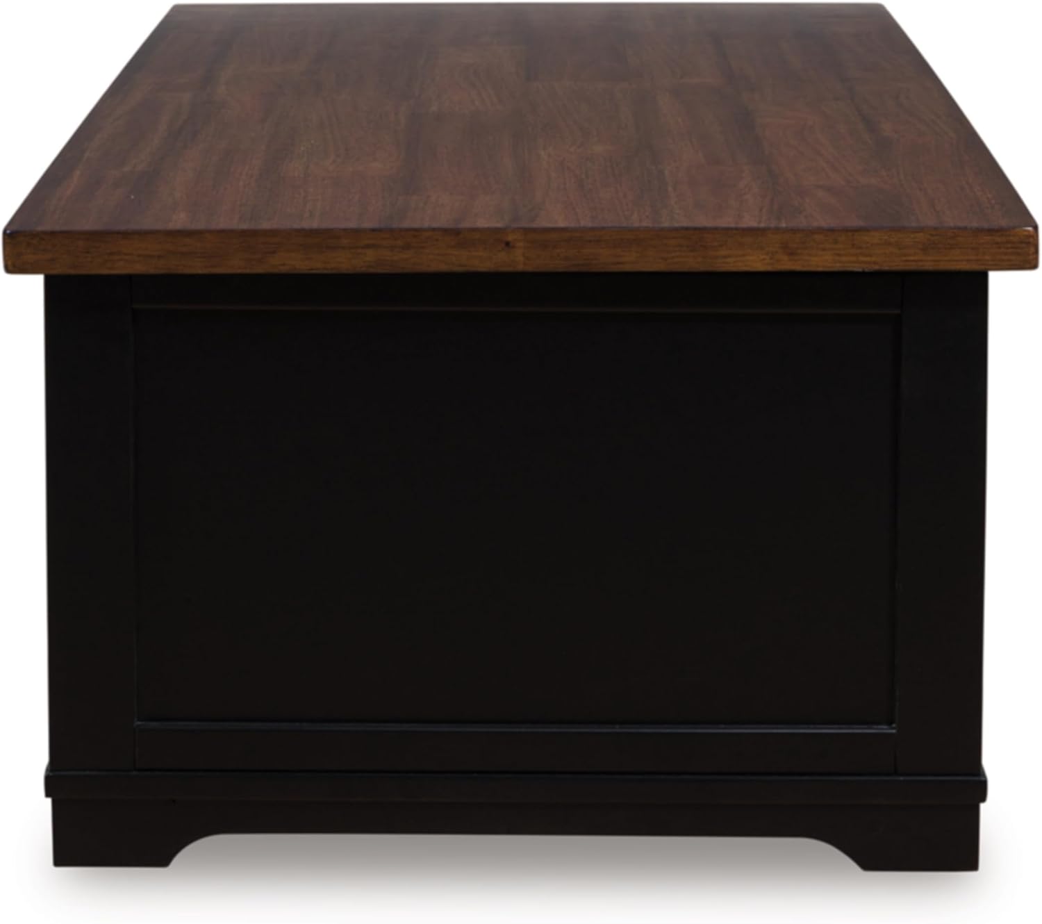 Signature Design by Ashley Wildenauer Farmhouse 2-Drawer Lift-Top Coffee Table with 2 Storage Bins