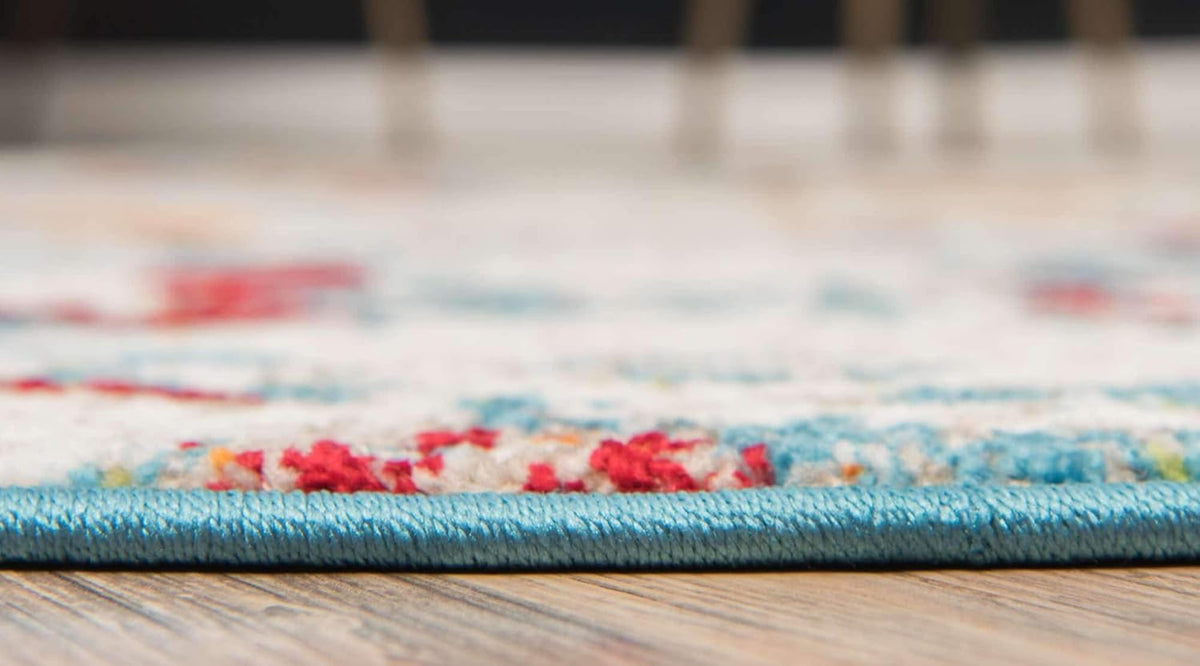 Unique Loom Rosso Collection Vintage, Geometric, Bohemian, Traditional, Distressed, Southwestern