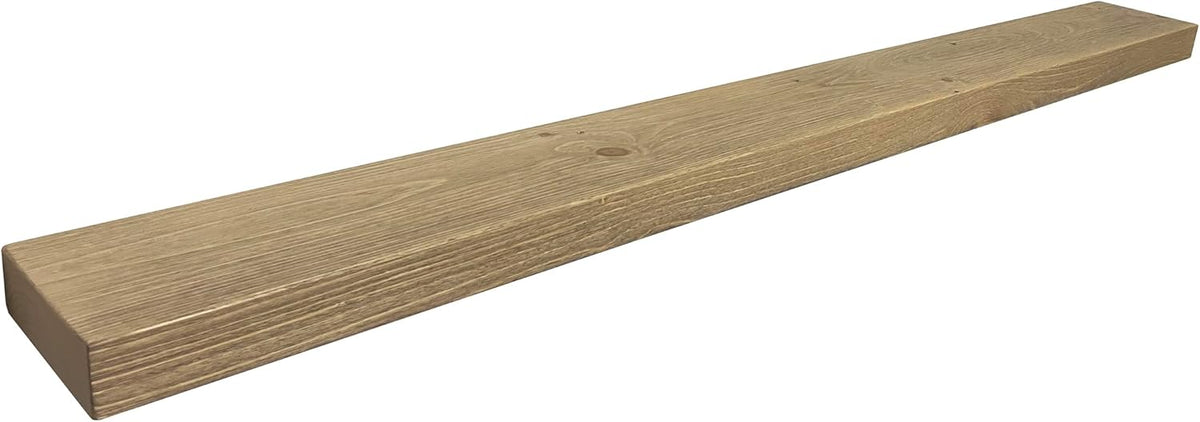 joelsantiques - 54 Inch Wooden Floating Shelves for Wall - 54x6x2 in - Made of Natural Wood - Long