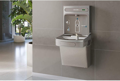Elkay EZS8WSLK ezH2O Bottle Filling Station with Single ADA Cooler Non-Filtered Refrigerated Light