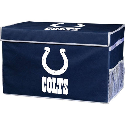 NFL Indianapolis Colts NFL Team Licensed Collapsible Storage Footlocker Bin Smallnfl Team Licensed