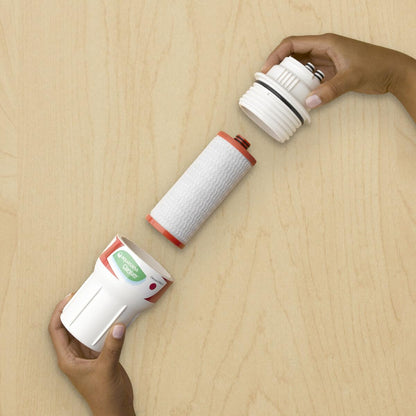 Aquasana Replacement Filter Cartridges for 3-Stage Under Sink Water Filtration System - Filters 99%