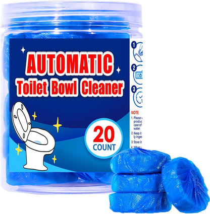 coldchill Toilet Bowl Cleaners 20 PACK, Long-Lasting Toilet Bowl Cleaner Tablets with