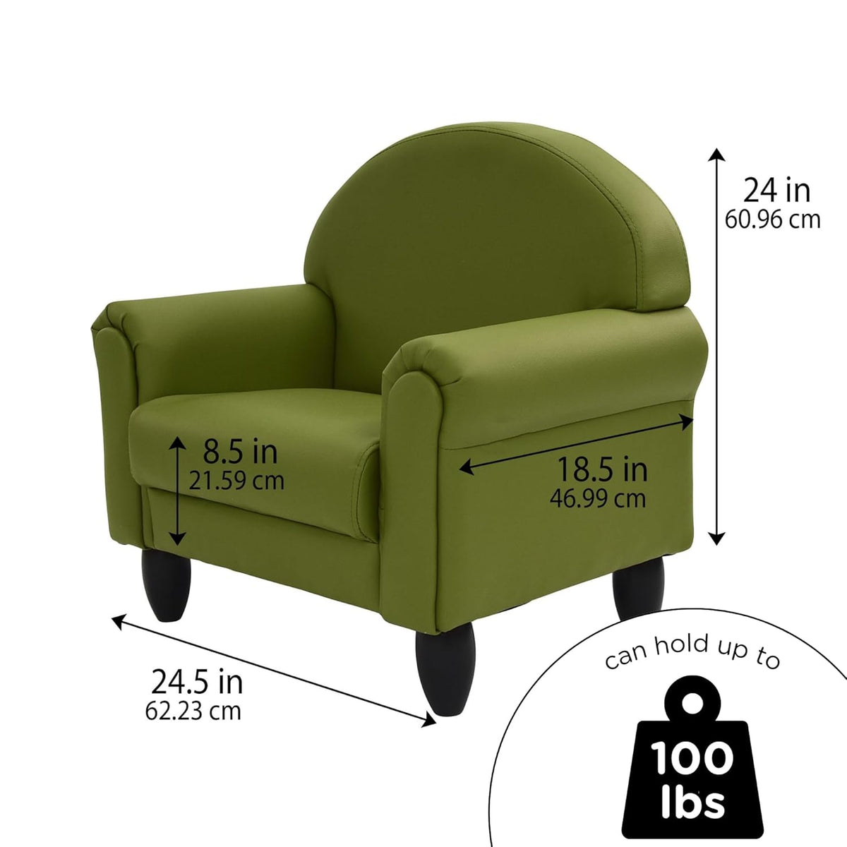 Children's Factory As We Grow Toddler Chair, Flexible Seating for Daycare or Preschool, Kids
