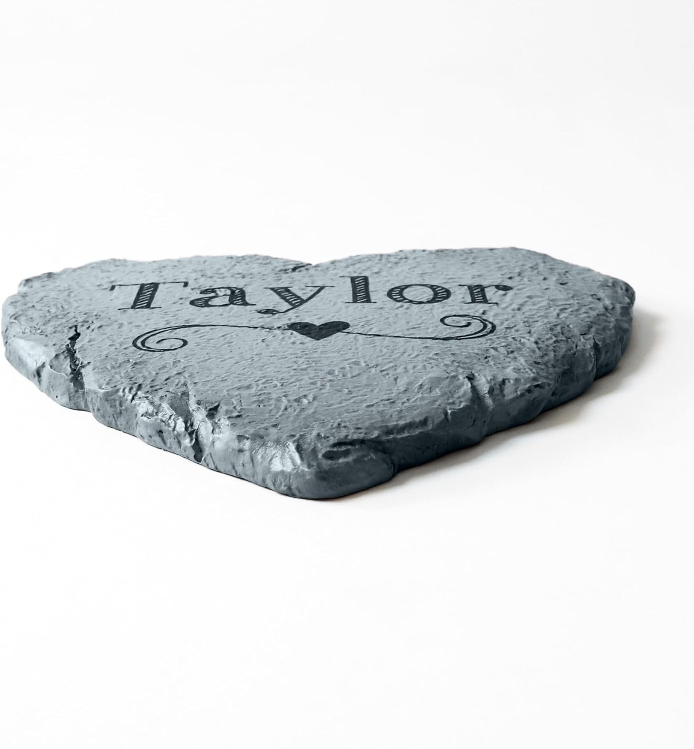 Let's Make Memories Personalized Garden Stone - Resin - Custom Garden Décor - Love Grows Here Round