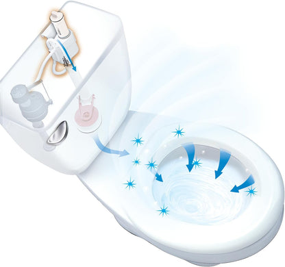 Fluidmaster 8302P8 Flush 'n Sparkle Automatic Toilet Bowl Cleaning System Bleach Replacement