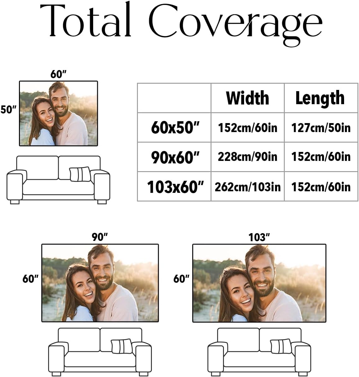 Personalized Custom Tapestry - Ships Next Business Day, Made in USA - Upload Your Own Image for a