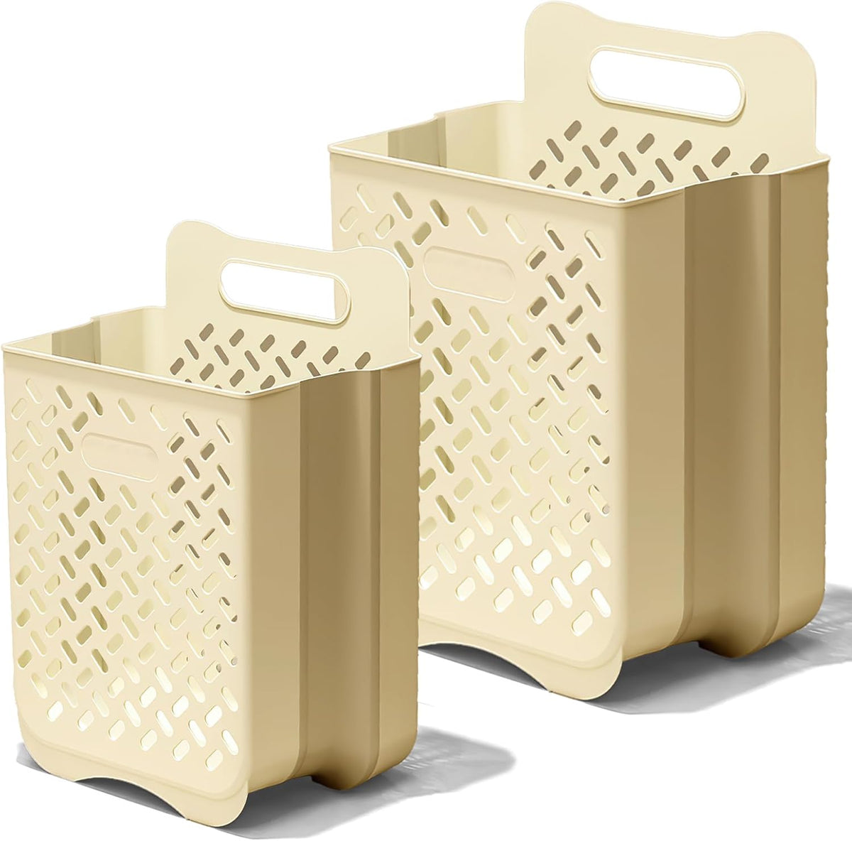 Laundry Basket Hamper,Hanging Wall Collapsible Laundry with Handle,Space-Saving Foldable Storage