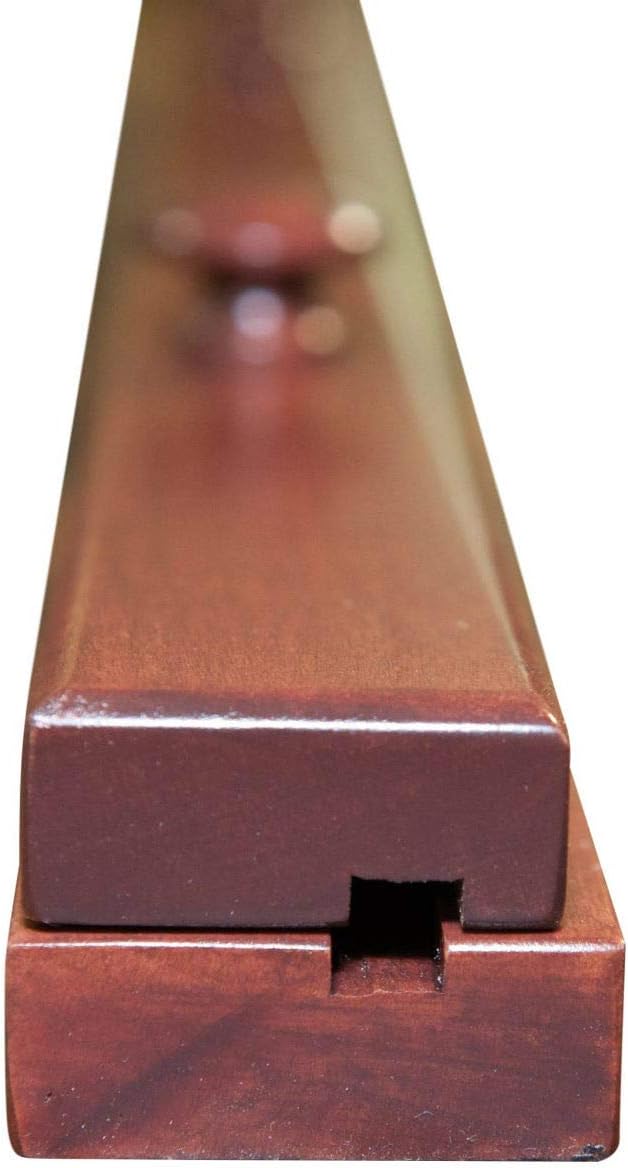 RRD Quilt Hanger for Wall for Display (42") Amish Made Wooden Quilt Rack Wall Mount - Rustic