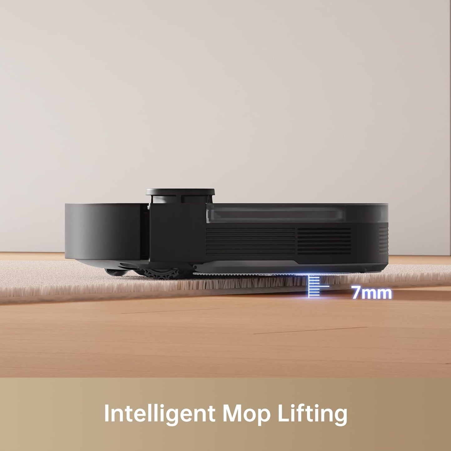 MOVA S10 Robot Vacuum Cleaner with 7000Pa Suction, 260 Mins Run Time, Liftable Brush, Self-Charging