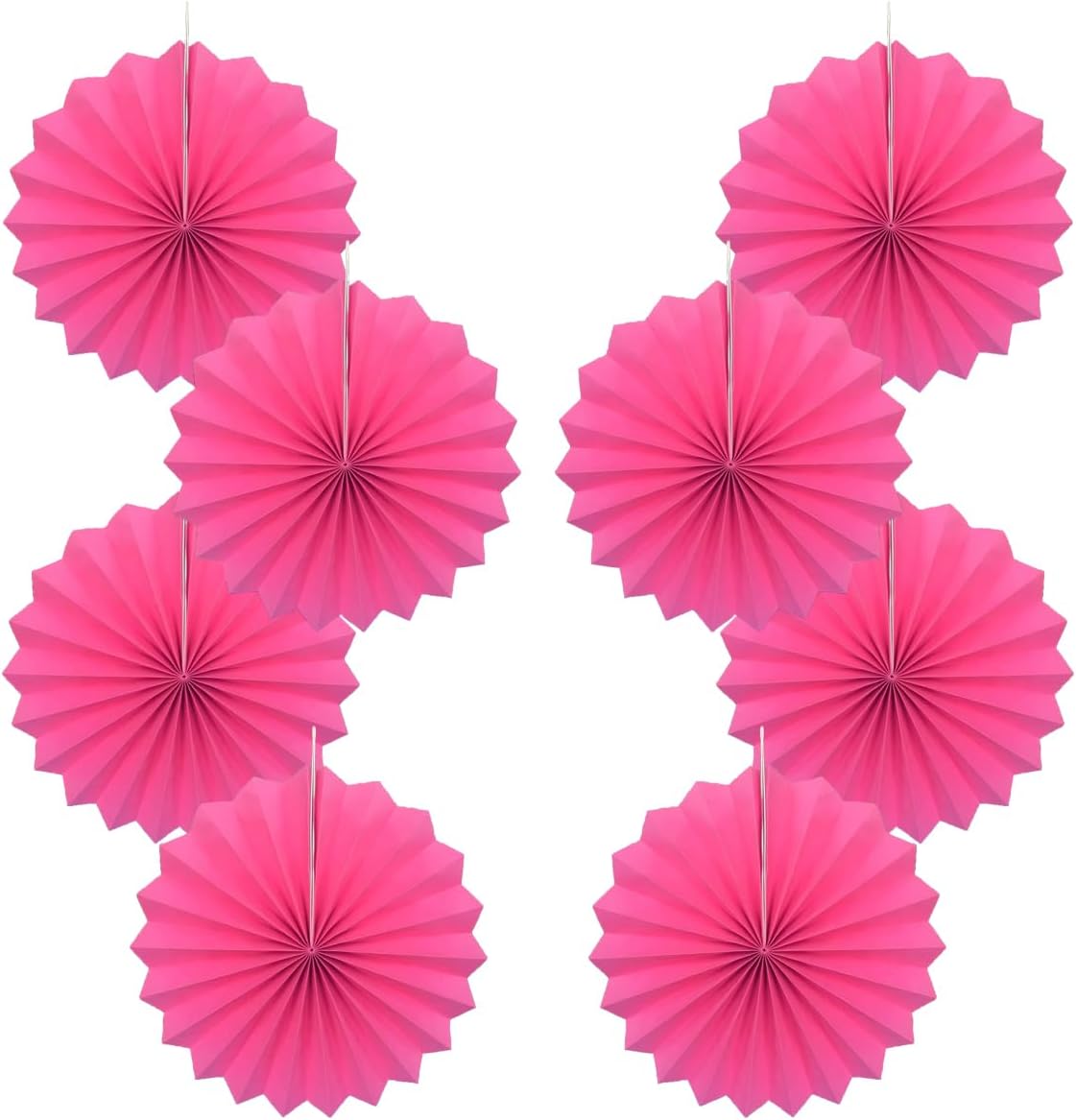 Red Graduation Party Decor,Girls Party Decorations ,Party Supplies Party Fans 12in, Anniversary
