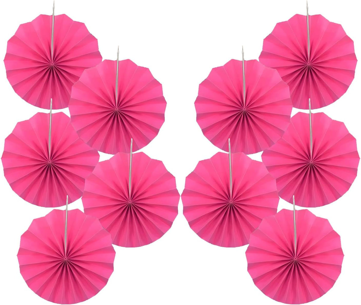 Red Graduation Party Decor,Girls Party Decorations ,Party Supplies Party Fans 8in, Anniversary