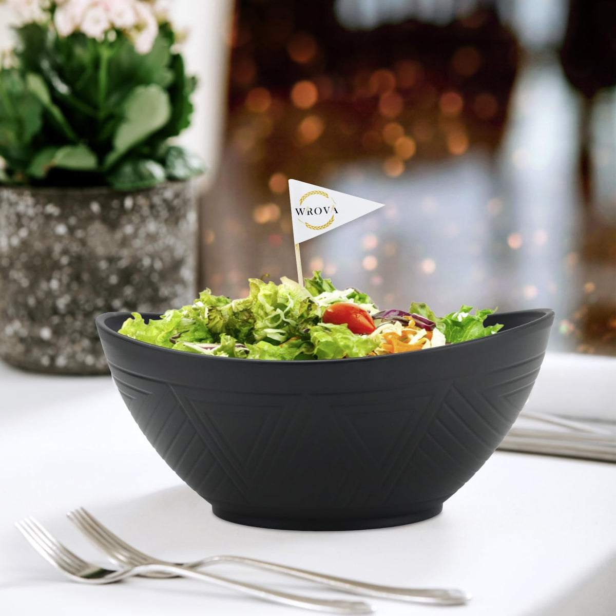 65oz Big Wheat Straw Bowls - Large Salad Bowls set of 6 - Unbreakable Serving Bowls - Microwave &
