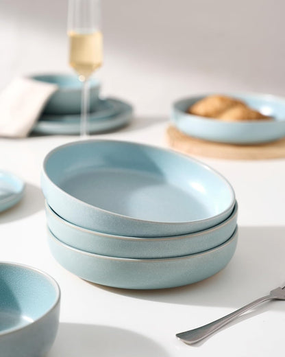 famiware Milkyway 33 oz Bowl Set, Pasta Bowls Set of 6, Salad Bowls Perfect for Your Friend for