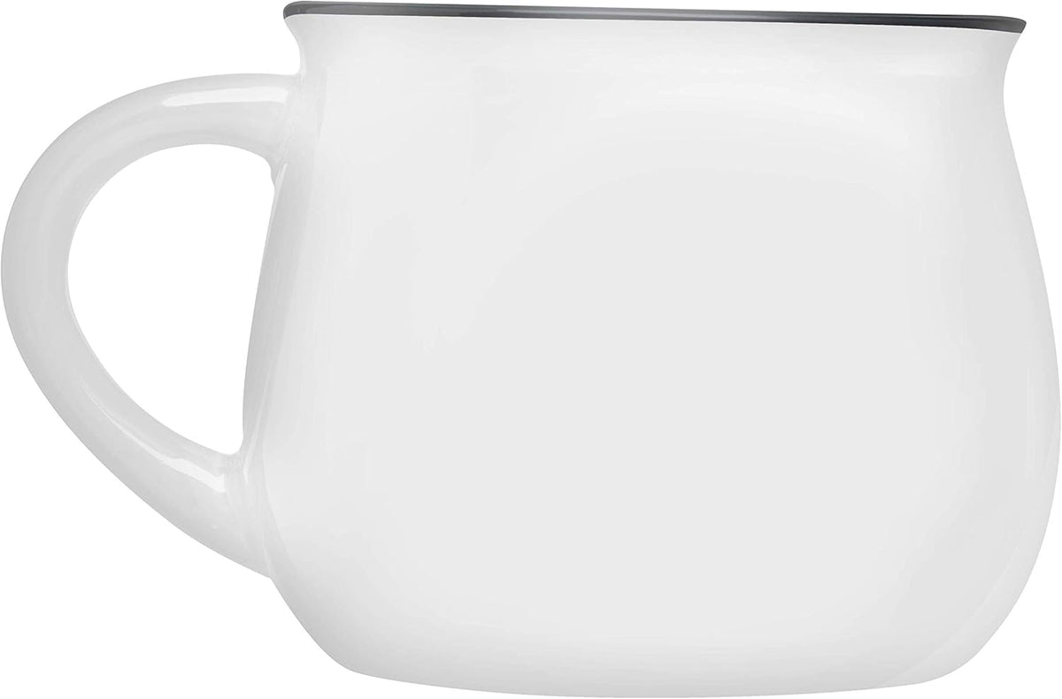 DISCOUNT PROMOS Glazed Campfire Coffee Mugs 12 oz. Set of 10, Bulk Pack - Perfect for Coffee, Tea