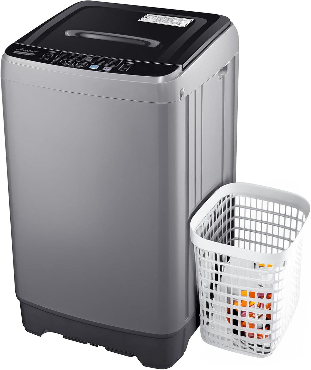 Portable Washing Machines 17.8LBS Full Automatic Clothes Washer and Spinner Combo with 10 Programs
