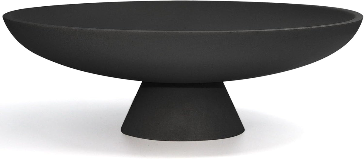 Large Decorative Bowl, Modern Resin Pedestal Bowl for Home Decor, Stylish Fruit Bowl for Kitchen