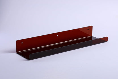 upsimples Acrylic Shelves for Wall Decor, 15" Display Shelf Perfume Organizer for Bathroom
