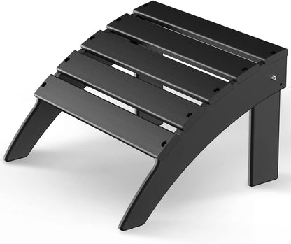 GREENVINES Adirondack-Ottoman | HDPE Plastic | Outdoor Footrest | All Weather | Foot Rest | Foot