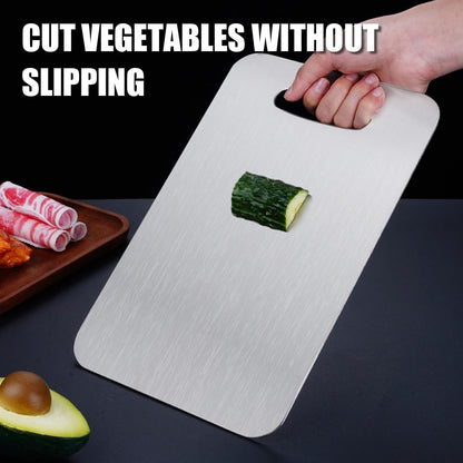 Titanium Cutting Board - 2025 New Upgrade 100% Pure Titanium Cutting Boards for Kitchen Double