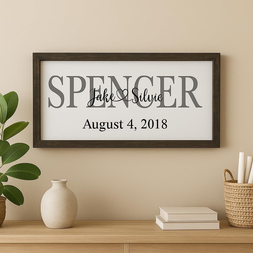 personalized wedding sign custom wedding sign marriage ceremony decorations Newlywed gifts