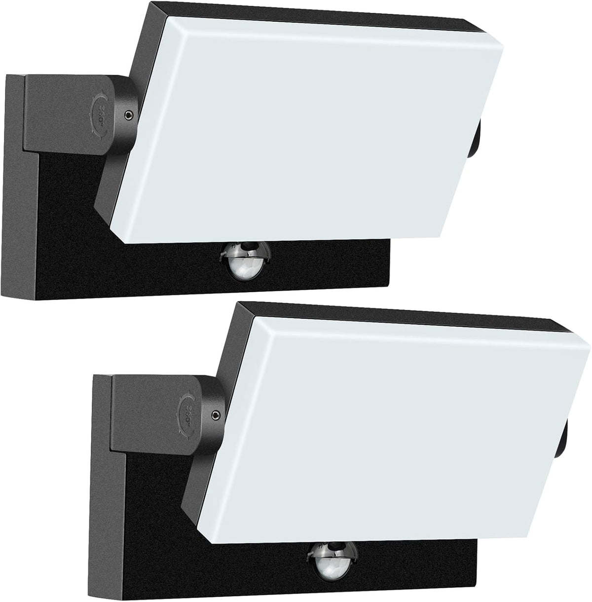 40W LED Wall Pack Lights Outdoor Motion Sensor,360 °Rotation 5000K 6000K 4000K Selectable Exterior