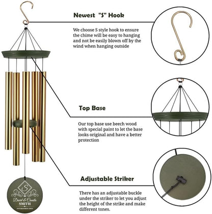 ASTARIN Personalized Wind Chimes for Anniversary, Customized Wedding, Anniversary Presents